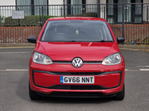 2017 Volkswagen Up! 1.0 Take Up! Hatchback 5dr Petrol Manual Euro 6 (60 Ps) in Red — image 2