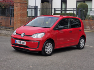 2017 Volkswagen Up! 1.0 Take Up! Hatchback 5dr Petrol Manual Euro 6 (60 Ps) in Red — image 3