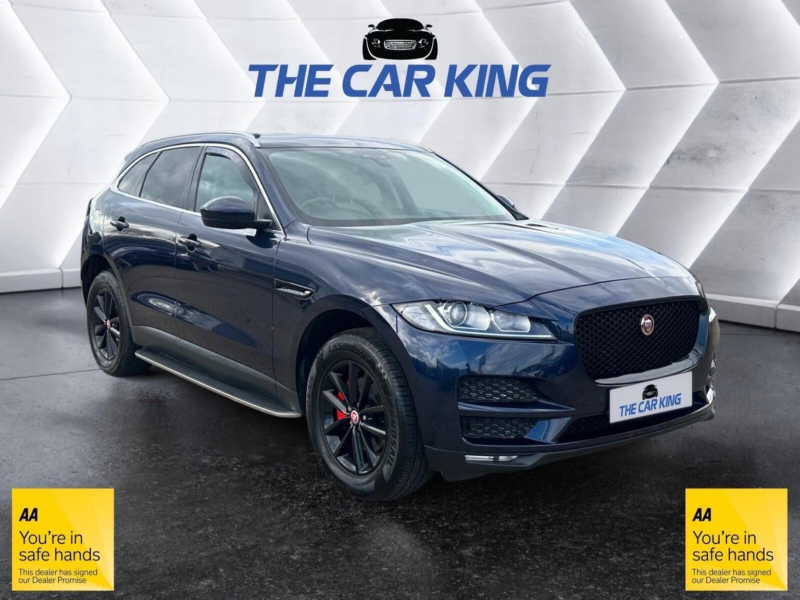 2017 Jaguar F-Pace 2.0 D165 Prestige Euro 6 (s/s) 5dr in Blue — image 1