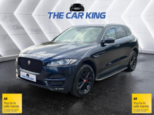 2017 Jaguar F-Pace 2.0 D165 Prestige Euro 6 (s/s) 5dr in Blue — image 3