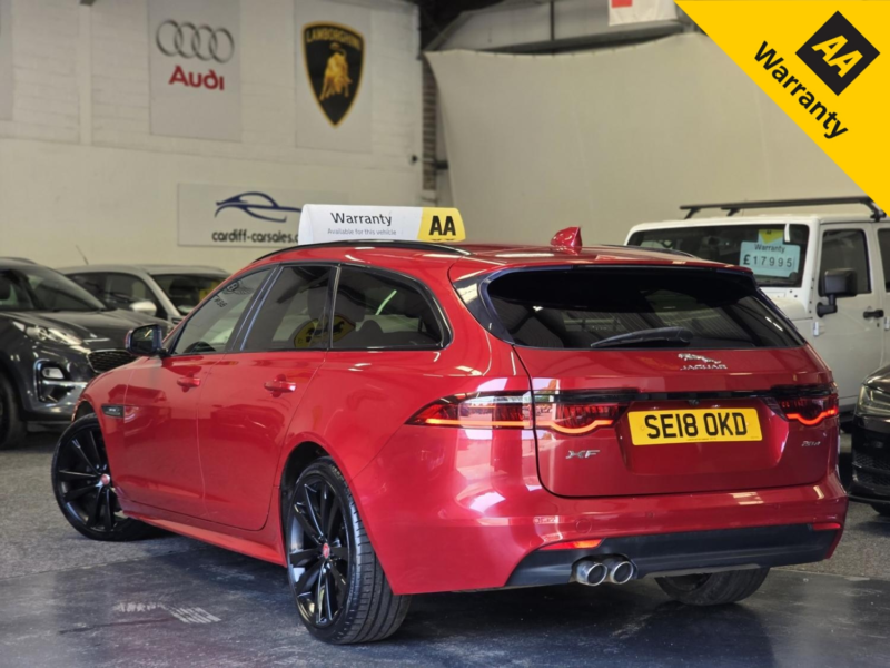 2018 Jaguar Xf 2.0 D R-Sport in Red — image 1
