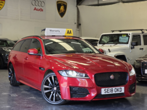 2018 Jaguar Xf 2.0 D R-Sport in Red — image 6