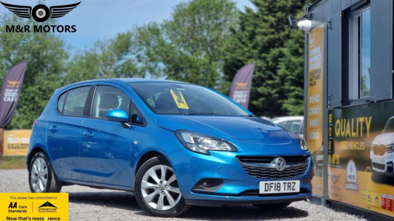 2018 Vauxhall Corsa 1.4i Ecotec Energy Euro 6 5dr in Blue — image 1