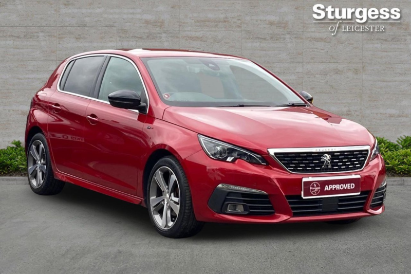 2020 Peugeot 308 1.2 Puretech Gt Euro 6 (s/s) 5dr in Red — image 1