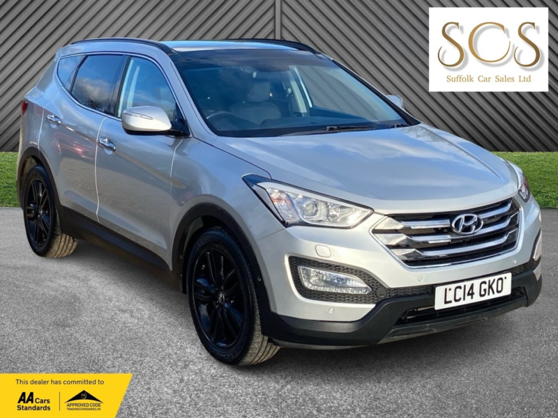 2014 Hyundai Santa Fe 2.2 Crdi Premium Se Automatic in Silver — image 1