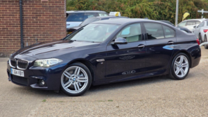 2014 BMW 5 Series 3.0 530d M Sport Auto Euro 6 (s/s) 4dr in Blue — image 2