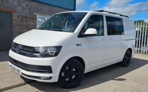 2018 Volkswagen Transporter 2.0 Bitdi T32 Bluemotion Tech Highline Kombi DSG Fwd Swb Euro 6 (s/s) 5dr in White — image 3