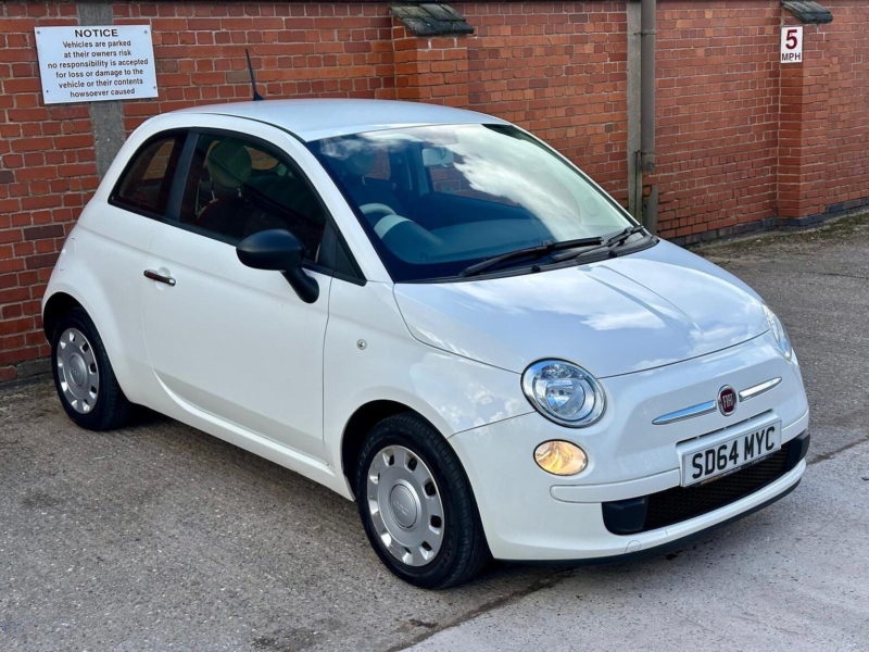 2015 Fiat 500 1.2 Pop Euro 6 (s/s) 3dr in White — image 1