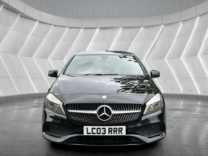 2017 Mercedes-Benz A Class 1.6 A160 Amg Line (executive) 7g-Dct Euro 6 (s/s) 5dr in Black — image 2