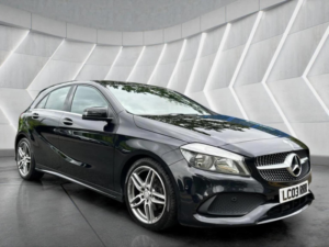 2017 Mercedes-Benz A Class 1.6 A160 Amg Line (executive) 7g-Dct Euro 6 (s/s) 5dr in Black — image 3