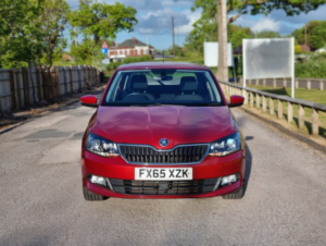 2015 Skoda Fabia 1.4 Tdi Se L in Red — image 4