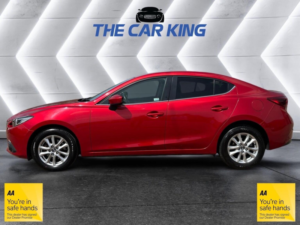 2015 Mazda Mazda3 2.2 Skyactiv-D Se-L Nav Fastback Euro 6 (s/s) 4dr in Red — image 5