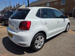 2016 Volkswagen Polo 1.2 Tsi Bluemotion Tech Match Hatchback 5dr Petrol Manual Euro 6 (s/s) (90 Ps) in White — image 4
