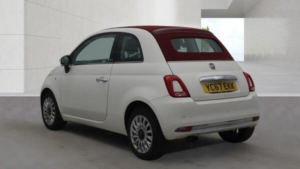 2017 Fiat 500c 0.9 Twinair Lounge Euro 6 (s/s) 2dr in White — image 3