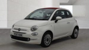 2017 Fiat 500c 0.9 Twinair Lounge Euro 6 (s/s) 2dr in White — image 4