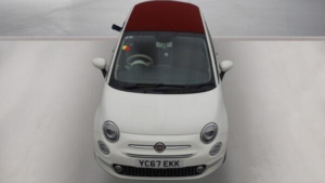2017 Fiat 500c 0.9 Twinair Lounge Euro 6 (s/s) 2dr in White — image 5