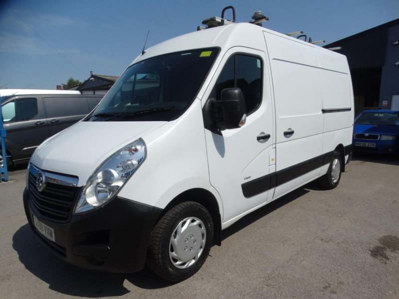 2019 Vauxhall Movano 2.3 Cdti 3500 Fwd L2 H2 Euro 6 5dr in White — image 1