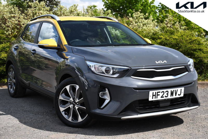 2023 Kia Stonic 1.0 T-Gdi Quantum SUV 5dr Petrol Manual Euro 6 (s/s) (99 Bhp) in Grey — image 1