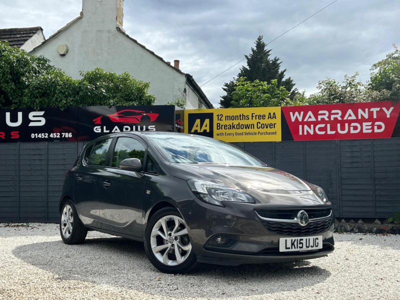 2015 Vauxhall Corsa 1.4i Ecoflex Excite Euro 6 5dr (a/c) in Grey — image 1