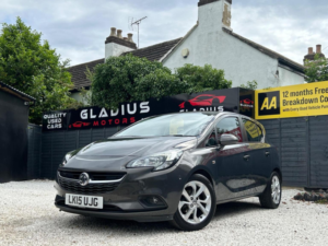 2015 Vauxhall Corsa 1.4i Ecoflex Excite Euro 6 5dr (a/c) in Grey — image 3