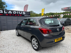 2015 Vauxhall Corsa 1.4i Ecoflex Excite Euro 6 5dr (a/c) in Grey — image 4