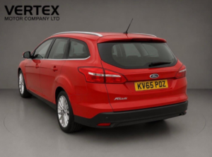 2015 Ford Focus 1.5 Tdci Titanium X Euro 6 (s/s) 5dr in Red — image 3