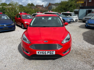 2015 Ford Focus 1.5 Tdci Titanium X Euro 6 (s/s) 5dr in Red — image 5