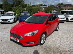 2015 Ford Focus 1.5 Tdci Titanium X Euro 6 (s/s) 5dr in Red — image 6