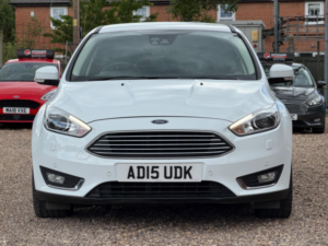 2015 Ford Focus 1.5t Ecoboost Titanium X Euro 6 (s/s) 5dr in White — image 2