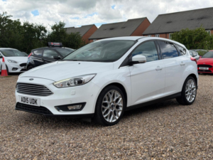 2015 Ford Focus 1.5t Ecoboost Titanium X Euro 6 (s/s) 5dr in White — image 3