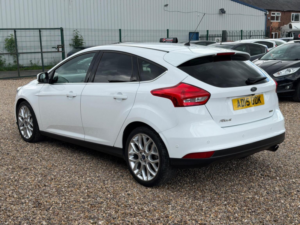 2015 Ford Focus 1.5t Ecoboost Titanium X Euro 6 (s/s) 5dr in White — image 4
