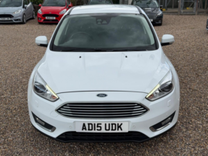 2015 Ford Focus 1.5t Ecoboost Titanium X Euro 6 (s/s) 5dr in White — image 5