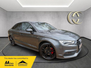 2016 Audi A3 1.4 Tfsi Cod S Line S Tronic Euro 6 (s/s) 4dr (nav) in Grey — image 1