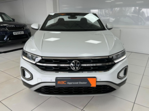 2023 Volkswagen T-Roc 1.5 Tsi Style DSG 2WD Euro 6 (s/s) 2dr in White — image 3