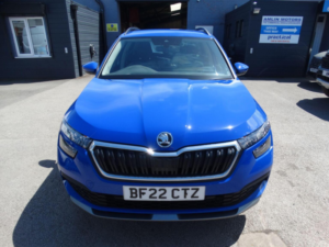2022 Skoda Kamiq 1.0 Tsi Se DSG Euro 6 (s/s) 5dr in Blue — image 2