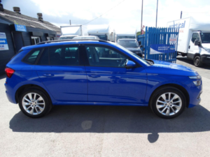 2022 Skoda Kamiq 1.0 Tsi Se DSG Euro 6 (s/s) 5dr in Blue — image 4