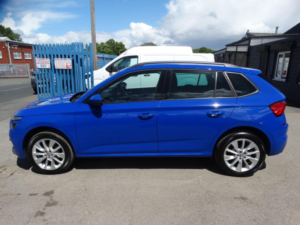2022 Skoda Kamiq 1.0 Tsi Se DSG Euro 6 (s/s) 5dr in Blue — image 5