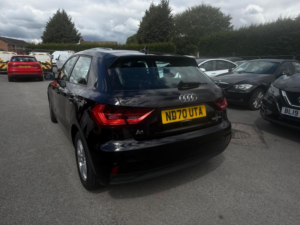 2021 Audi A1 1.0 Tfsi 25 Technik Sportback Euro 6 (s/s) 5dr in Black — image 3