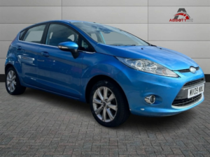2009 Ford Fiesta 1.4 Tdci Zetec in Blue — image 3