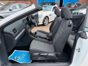 2015 Volkswagen Golf 1.4 Tsi S Cabriolet Euro 5 2dr in White — image 4