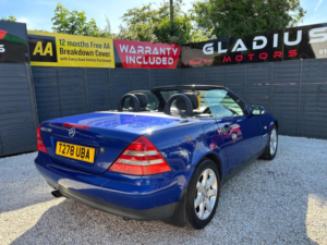 1999 Mercedes-Benz Slk 2.3 Slk230 Kompressor Kompressor 2dr in Blue — image 6