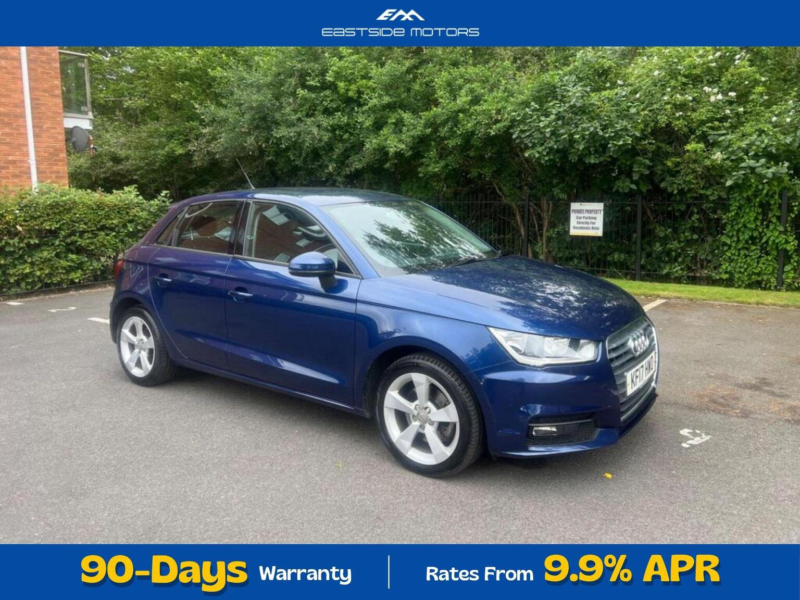 2017 Audi A1 1.4 Tfsi Sport Sportback S Tronic Euro 6 (s/s) 5dr in Blue — image 1