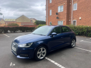 2017 Audi A1 1.4 Tfsi Sport Sportback S Tronic Euro 6 (s/s) 5dr in Blue — image 3