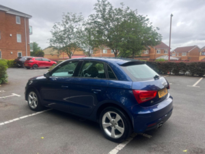 2017 Audi A1 1.4 Tfsi Sport Sportback S Tronic Euro 6 (s/s) 5dr in Blue — image 5