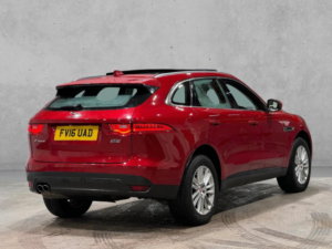 2016 Jaguar F-Pace 2.0 D180 Portfolio Auto AWD Euro 6 (s/s) 5dr in Red — image 5