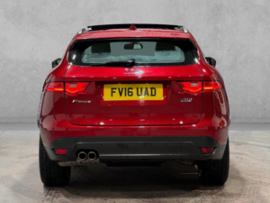 2016 Jaguar F-Pace 2.0 D180 Portfolio Auto AWD Euro 6 (s/s) 5dr in Red — image 6