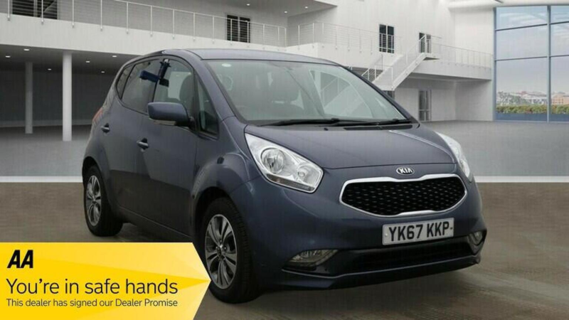 2017 Kia Venga 1.6 3 Auto Euro 6 5dr in Blue — image 1