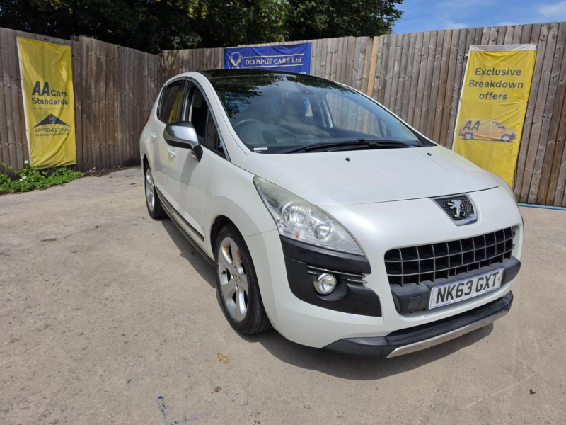 2013 Peugeot 3008 1.6 E-Hdi Allure Egc Euro 5 (s/s) 5dr in White — image 1