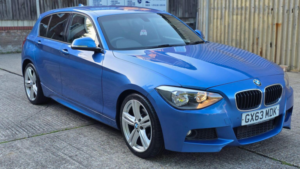 2013 BMW 1 Series 2.0 120d M Sport Auto Euro 5 (s/s) 5dr in Blue — image 4