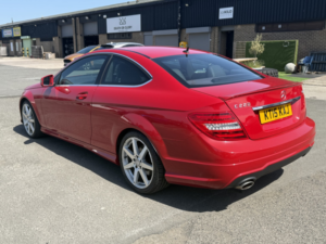 2015 Mercedes-Benz C Class 2.1 C220 Cdi Amg Sport Edition in Red — image 4
